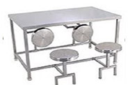 AKCT-05 Canteen Tables with Folding Stools